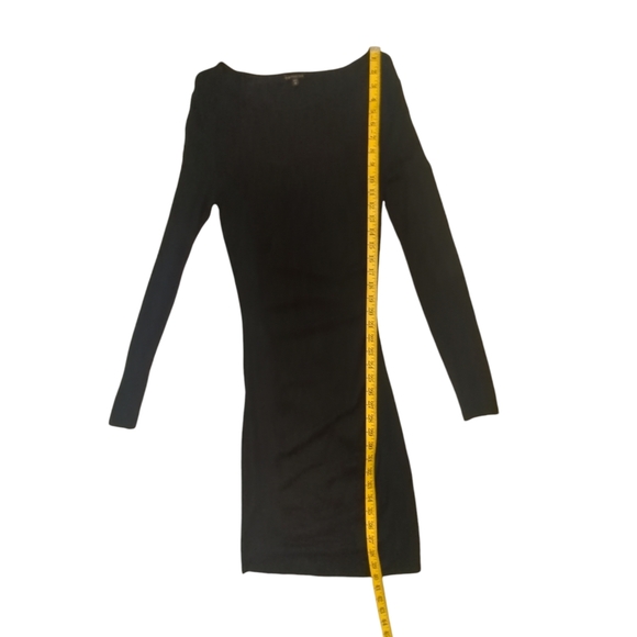 FINAL DAYS $5 Express Fitted Black Sweater Dress CLOSET CLOSING - Picture 2 of 4